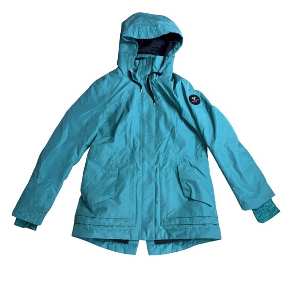 Obermeyer Liberta Insulated Jacket ski snowboard size 10 M aquarius blue womens - Picture 3 of 10